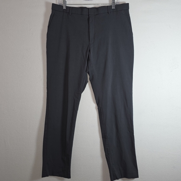 Ralph Ralph Lauren Black Stretch Dress Pants – 36x32 – Comfort Fit - Picture 1 of 13